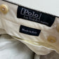 Polo Ralph Lauren (32x32) Gray Flax/Linen Glen Plaid Pleated Pants Trousers