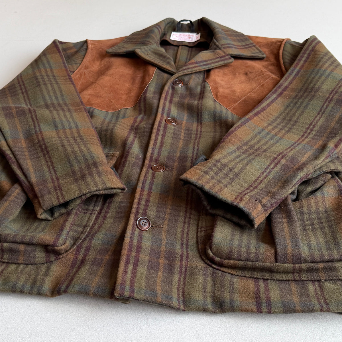 Filson (L) Yukon Wool Plaid Shooting Cruiser Mackinaw Coat