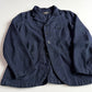 RRL Ralph Lauren (S) Indigo Brushed Cotton/Wool Herringbone Sport Coat