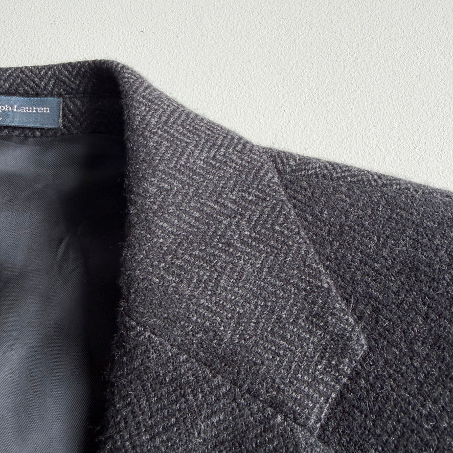 Polo Ralph Lauren (40S) Tweed Herringbone Wool/Cashmere Sports Coat