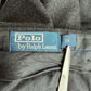 Polo Ralph Lauren (34x34) Brass Side Tab Wool/Cashmere Flannel Trouser Pants