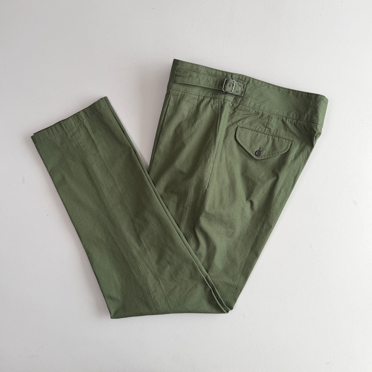Polo Ralph Lauren (38x34) Buckled Ripstop Gurkha Officer Trousers Pants