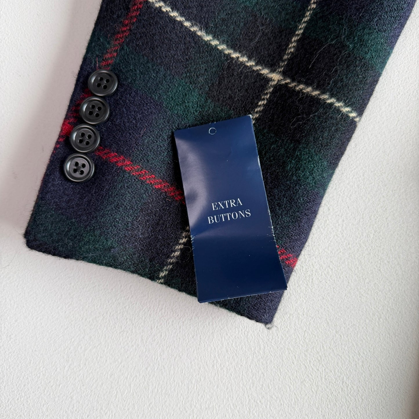 Polo Ralph Lauren (44L) Tartan Velvet Collar Moon Woven Tweed Wool Sport Coat