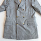 Brunello Cucinelli (50) Sport-Coat Style Brushed Wool Cashmere Zip Peacoat