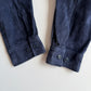 Polo Ralph Lauren (L) Blue Suede Leather Safari Belted Jacket Coat