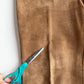 VNTG Polo Ralph Lauren (31/32 x 31) Suede Leather Western Lined Pants