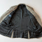 VNTG Polo Ralph Lauren (40R) 100% Silk Herringbone Beige/Black Sports Coat