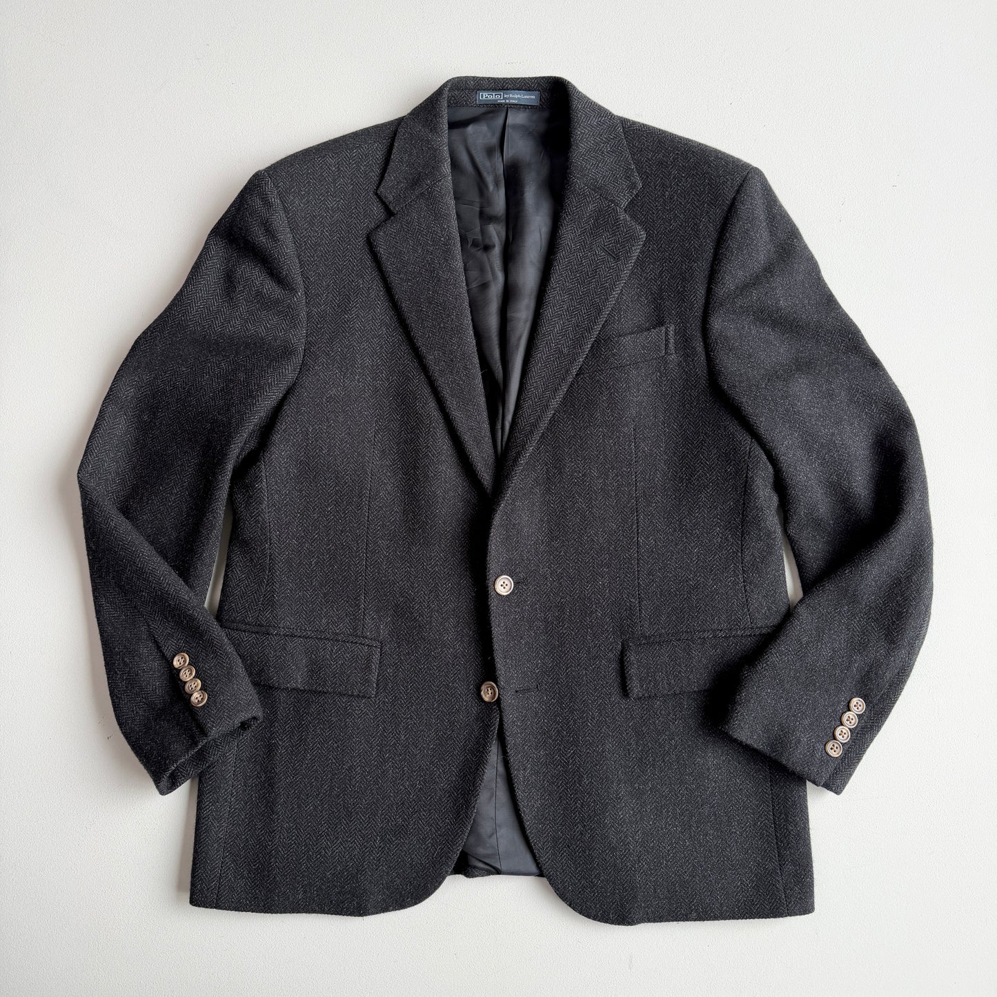 Polo Ralph Lauren (40S) Tweed Herringbone Wool/Cashmere Sports Coat