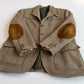 VNTG RRL Ralph Lauren (M) Olive Wool tweed Double Cape Sports Coat