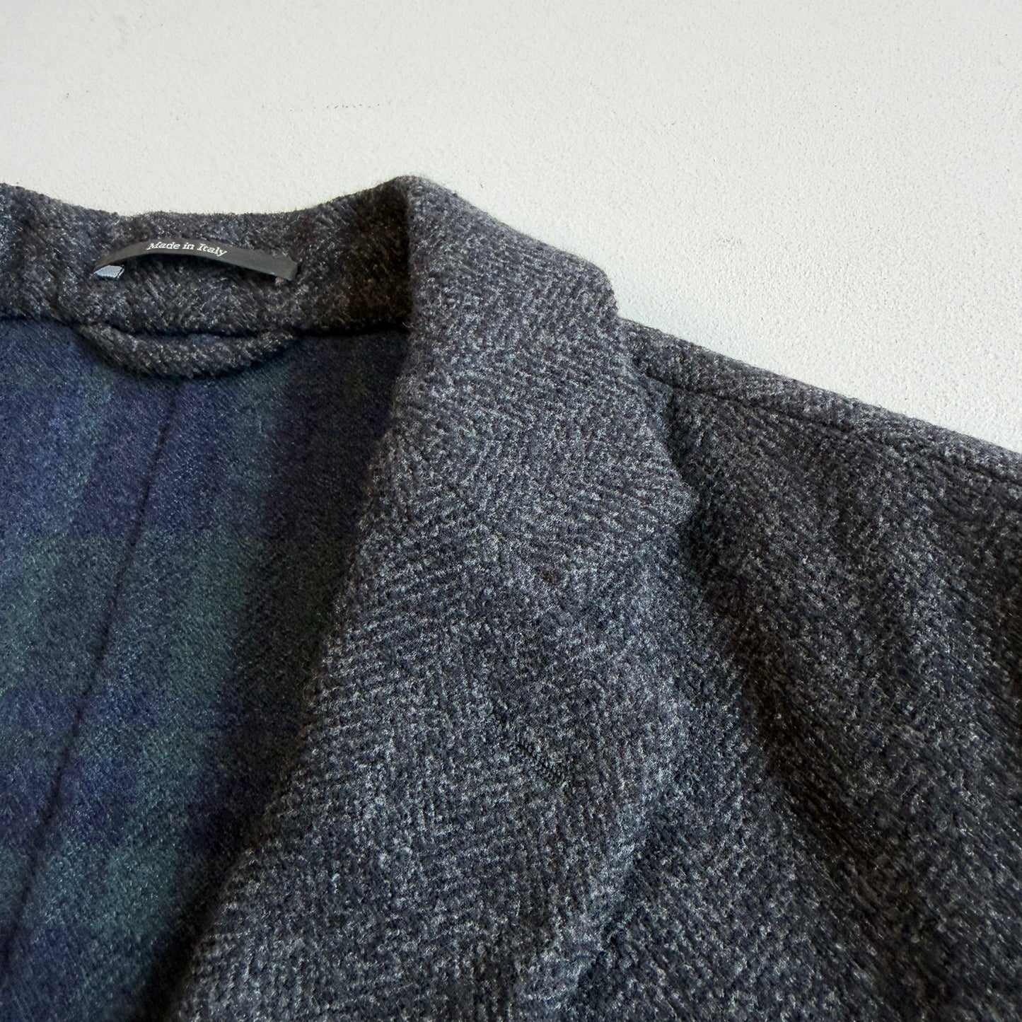 Ermenegildo Zegna (52IT) Wool/Silk/Cashmere Minimal-Structured Tweed Sport Coat