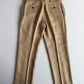 Polo Ralph Lauren (34x30) Golden Wheat Silk/Linen Herringbone Pants