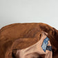 Polo Ralph Lauren (XL) Double Breasted Suede Leather Tawny Brown Coat