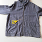 VNTG Polo Ralph Lauren (M) 100% Linen Slate Blue Hooded Jacket