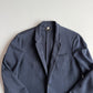 Burberry (52IT) Cotton Blend Lightly Structured Blue Sports Jacket