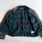 Polo Ralph Lauren (L) Black Glove Soft Leather Plaid Lined Jacket