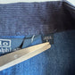 VNTG Polo Ralph Lauren (L) 100% Linen "bleu de travail" Indigo Chore Workwear Coat