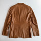 Polo Ralph Lauren (M) Glove Soft Cognac Brown Leather Sport Coat