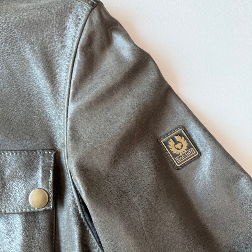 Belstaff Brad Gold Label (M) Motorcycle Leather Jacket