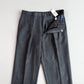 NWT VNTG Polo Ralph Lauren (34W) Wool Pleated Blue-Overcheck Trouser Pants