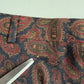 VNTG Polo Ralph Lauren (33/34 x 33) Wool Paisley Pleated Pants