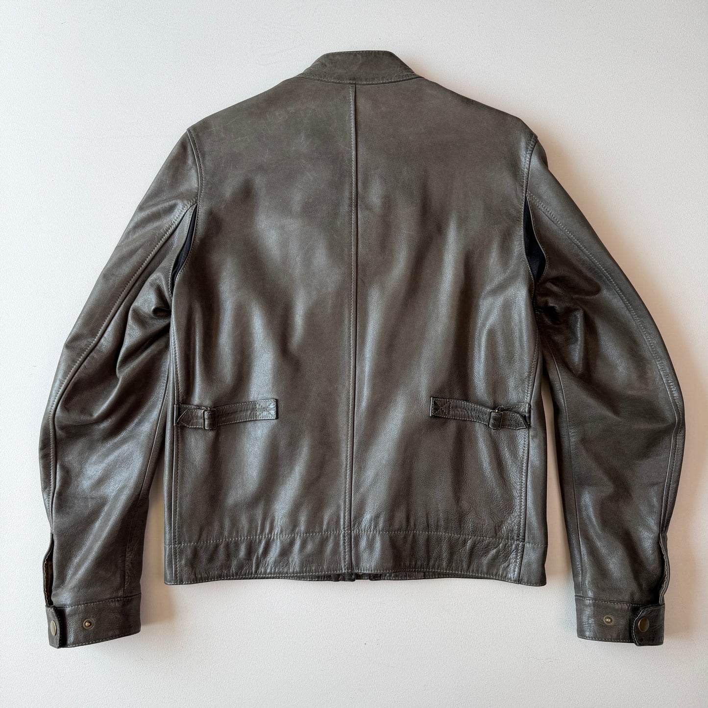 Belstaff Brad Gold Label (M) Motorcycle Leather Jacket