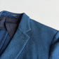 Ermenegildo Zegna (54R) Indigo Knit Cotton Unstructured Sports Jacket
