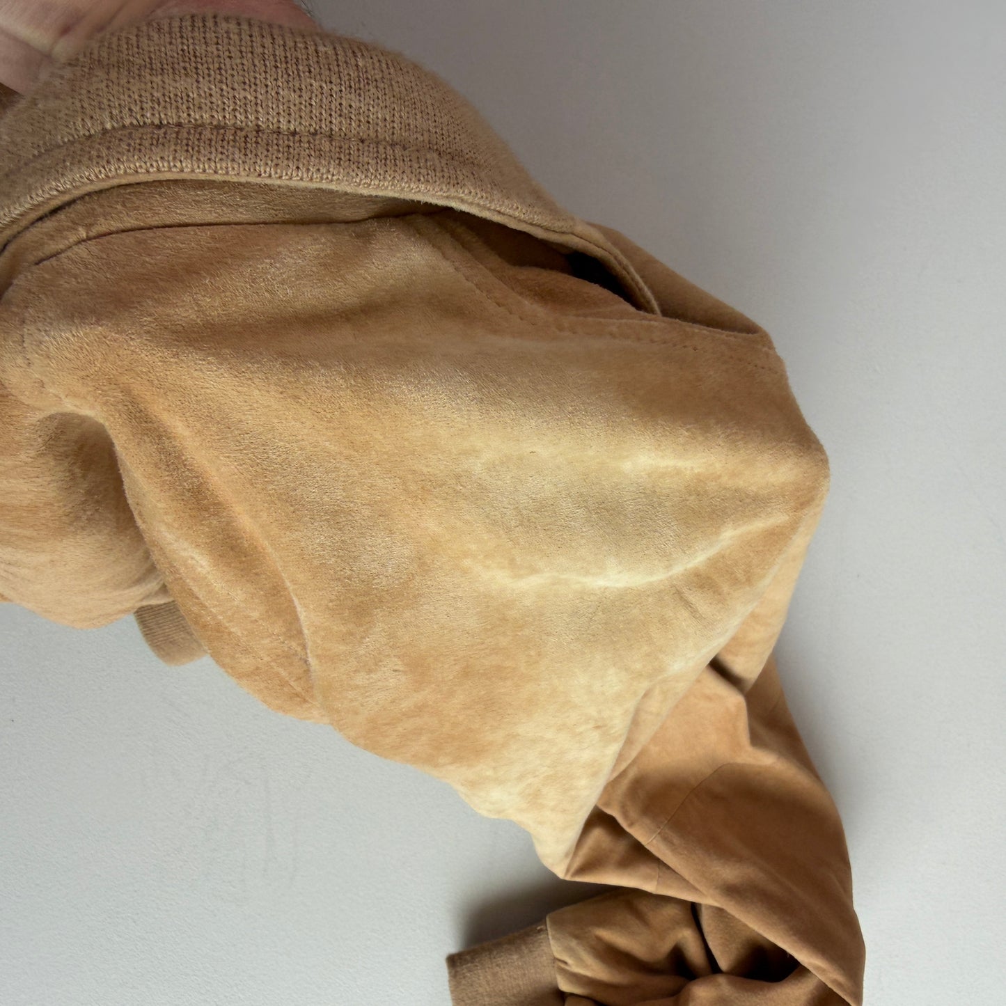 VNTG Polo Ralph Lauren (M) Western Glove Soft Suede Leather Jacket