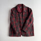 VNTG RRL Ralph Lauren (L) Wool Red/Green Plaid Hunting Field Coat