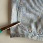 VNTG Polo Ralph Lauren (L) Hickory Stripe Field/Work Cotton Coat