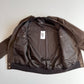NWT Private White VC (3 / S) Brown Moleskin Cotton Blend Bomber Jacket