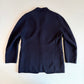 VNTG Polo Ralph Lauren (L) Wool Flannel Unstructured Navy Blue Sport Coat