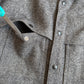 VNTG Filson (L) Style 95 Mackinaw Wool Gray Cape Coat
