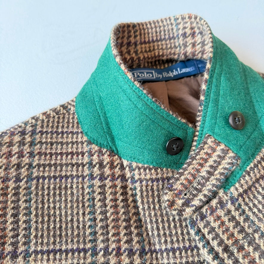 NWOT Polo Ralph Lauren (44R) Prince of Wales Wool Tweed Sport Coat