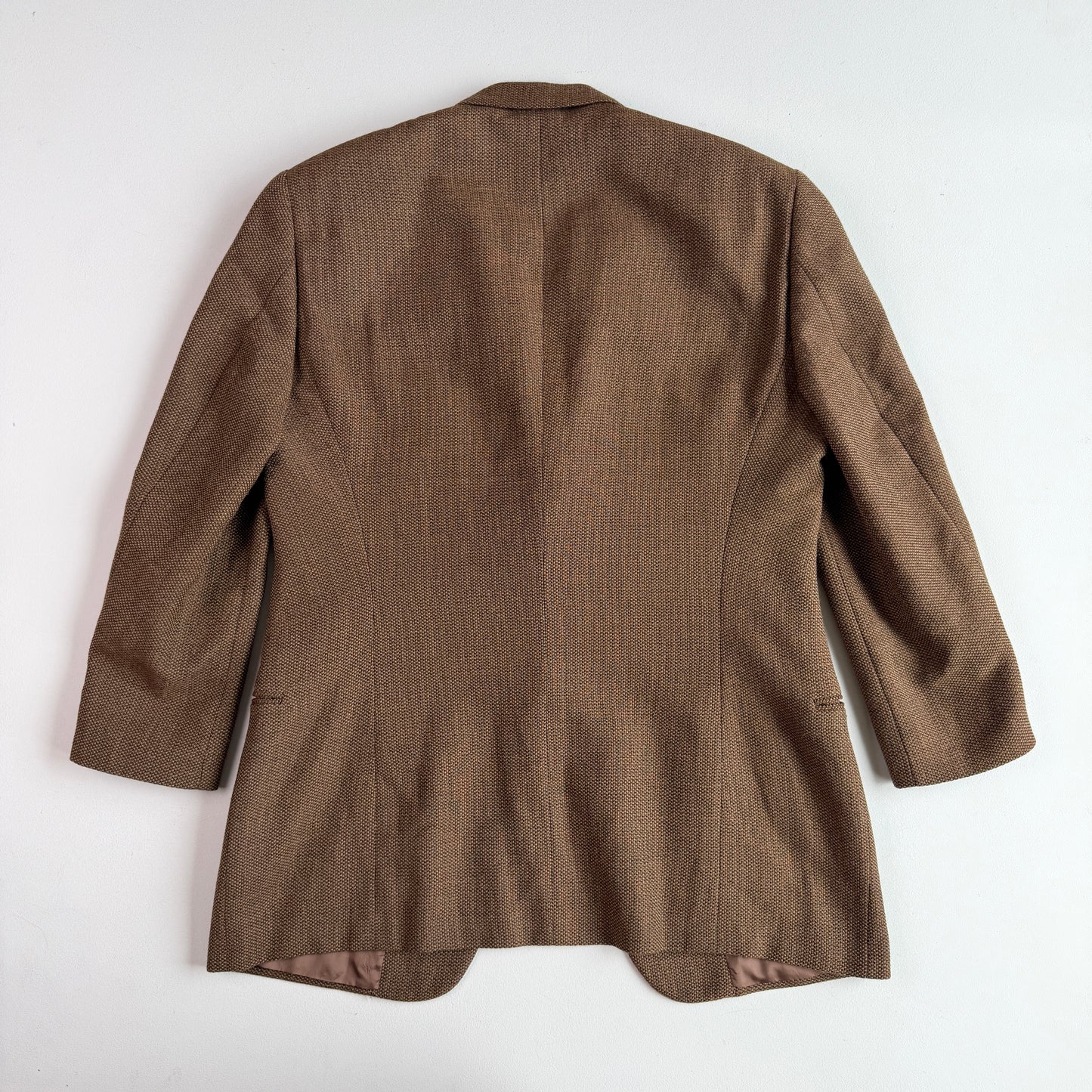 NWT VNTG Giorgio Armani (46R / 56IT) Wool Hopsack Single-Button Sport Coat