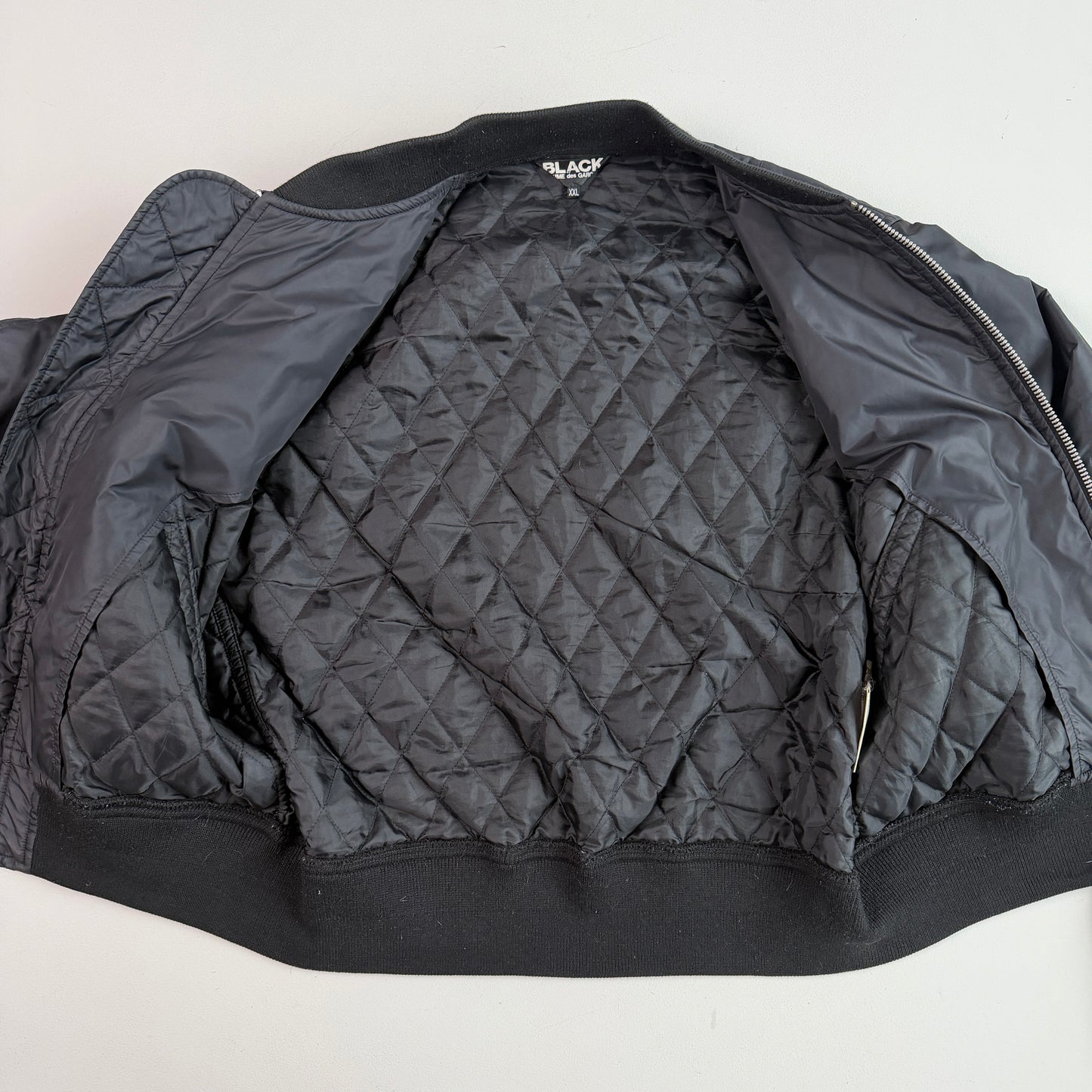 VNTG Comme des Garcons (2XL) Made In Japan Nylon Bomber Jacket