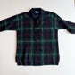 VNTG Polo Ralph Lauren (L) 100% Cashmere Tartan Plaid Collared Pullover Sweater