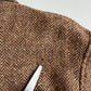 VNTG Paul Stuart (54) Tweed Wool Belted Balmacaan Norfolk-Style Field Coat