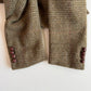 Polo Ralph Lauren (44L) Tweed Wool Olive Red Overcheck Sport Coat