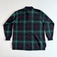 VNTG Polo Ralph Lauren (L) 100% Cashmere Tartan Plaid Collared Pullover Sweater
