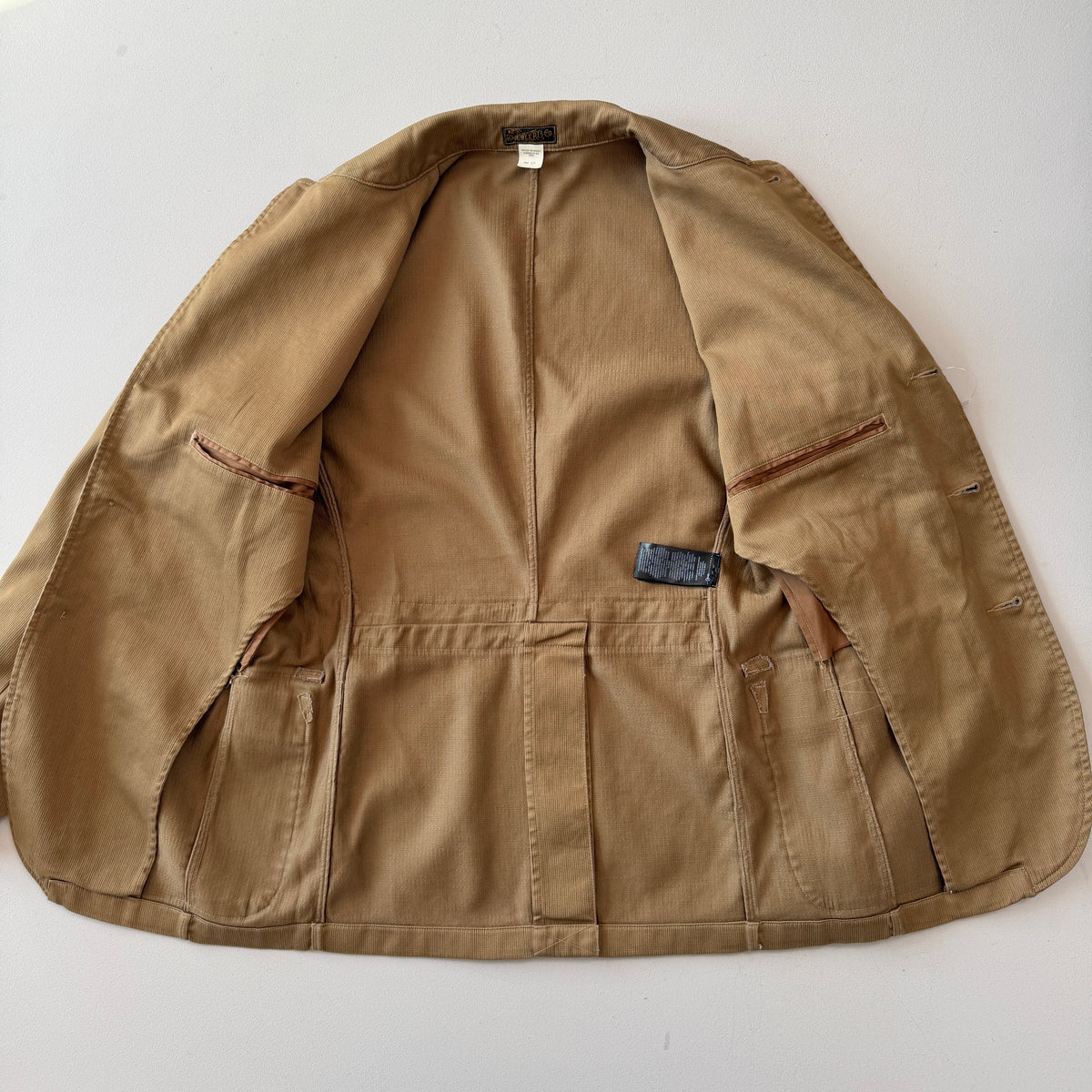 NWT RRL Ralph Lauren (S) Half-Norfolk Bedford Corduroy Desert Brown Sport Coat