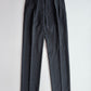 NWT VNTG Polo Ralph Lauren (34W) Wool Pleated Blue-Overcheck Trouser Pants