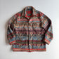 VNTG Polo Ralph Lauren (M) Wool Blanket Southwest Beacon Button Jacket