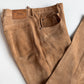 VNTG Polo Ralph Lauren (31/32 x 31) Suede Leather Western Lined Pants