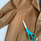 Ermenegildo Zegna (48IT / S) 100% Cashmere Tawny/Burnt Orange Flannel Car Coat