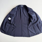 Boglioli (50 IT) Navy Blue 100% Wool Unstructured 3-2 Roll K Jacket Sport Coat