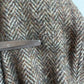VNTG Burberry (46R) Tweed Wool Raglan Sleeve Brown Jacket