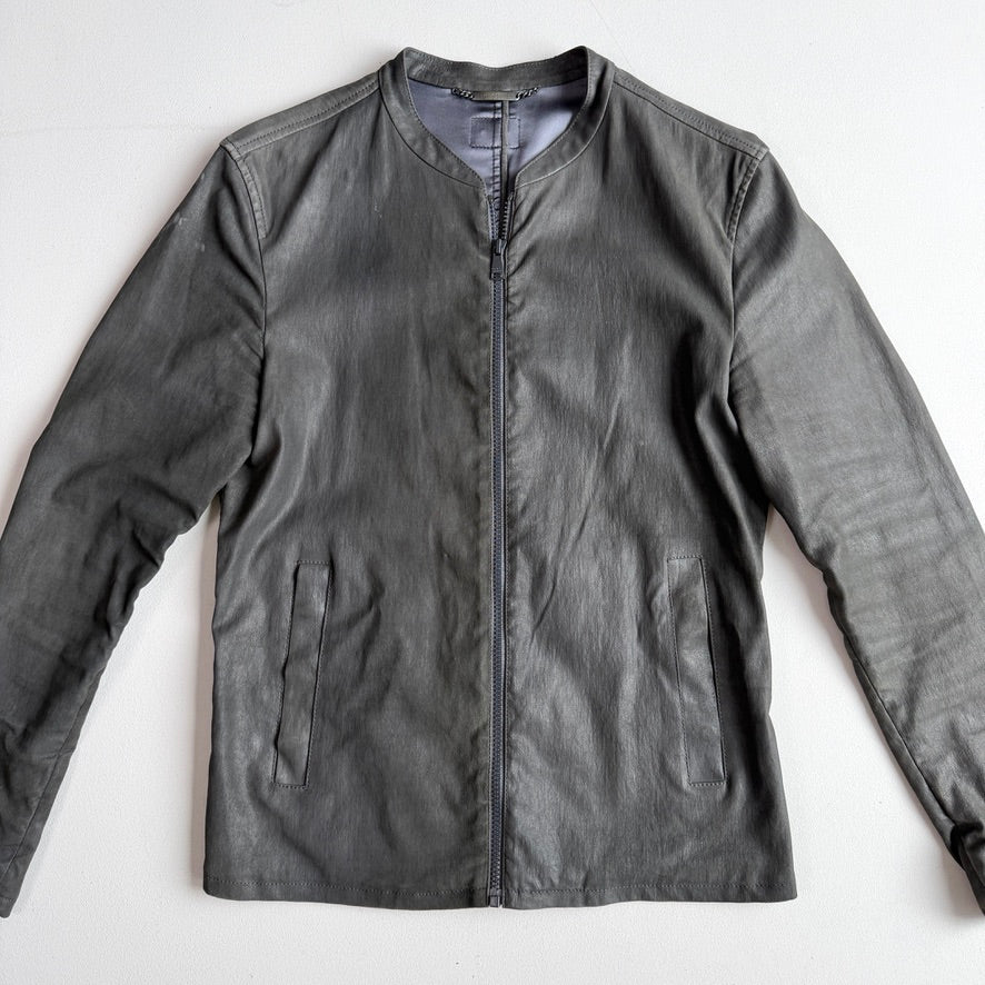 Dolce & Gabbana (50IT) Thin/Skived Lamb Leather Lined Cafe Racer Jacket
