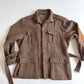 VNTG Polo Ralph Lauren (XL) Norfolk Wool Tweed Belted Melange Jacket Coat