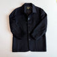 Ermenegildo Zegna (50IT / M) 100% Cashmere Flannel Black Car Coat