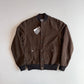 NWT Private White VC (3 / S) Brown Moleskin Cotton Blend Bomber Jacket